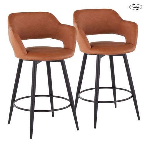 Margarite 26" Fixed-height Counter Stool - Set Of 2